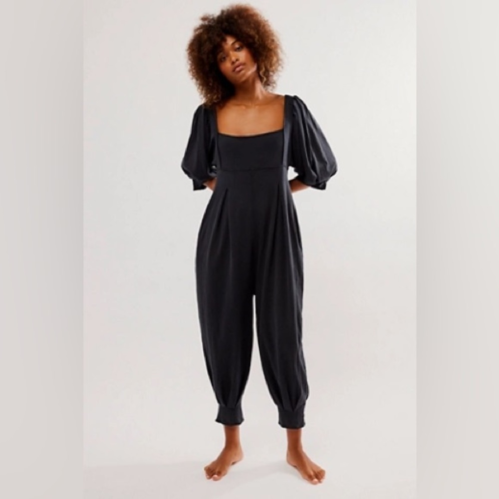 FP Lotta Love Jumpsuit Puff Sleeve Onesie